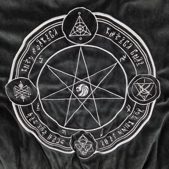 Seven Lions Black Logo Jacket Adult Medium Black White - Picture 10 of 10